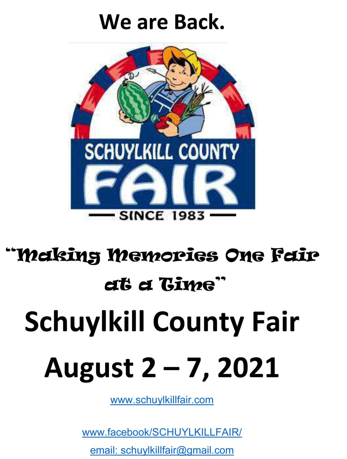 Exhibits Schuylkill County Fair